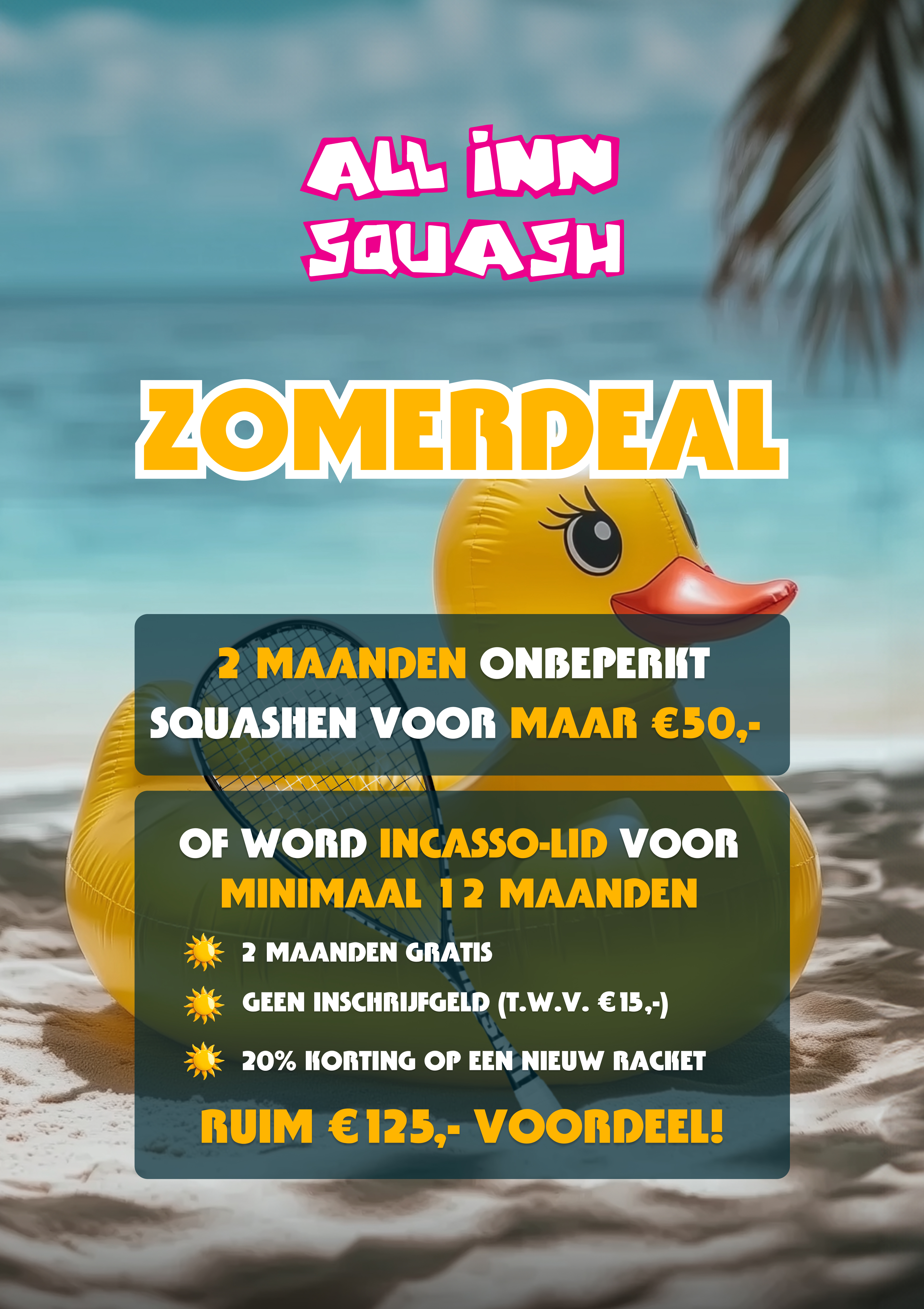Pak die Zomerdeal!